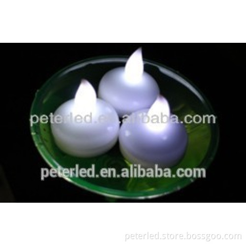 CR(2032) interaction smallfloating led illuminated swimming pool tea light for different use